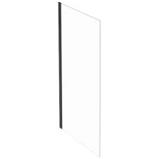 Душевая перегородка JACOB DELAFON Contra E22FT90-BL 90х200 см прозрачное стекло профиль черный